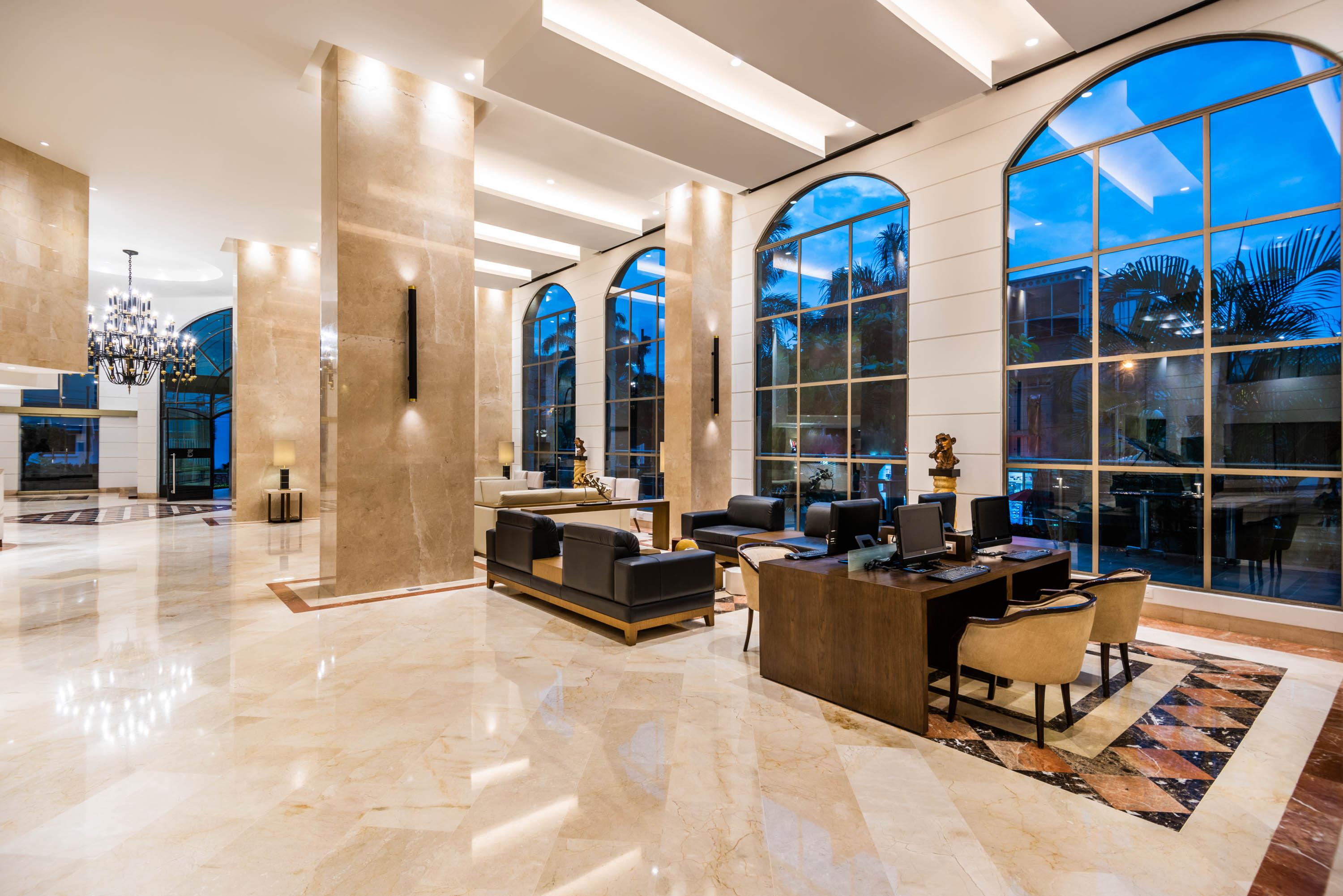 Hotel Dann Carlton Bucaramanga Exteriér fotografie Lobby